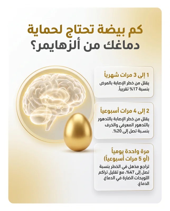 مفاجأة طبية: طعام متوفر في كل منزل يقلل خطر الإصابة بألزهايمر بنسبة 47%.. لا تستغني عنه في وجبة إفطارك!