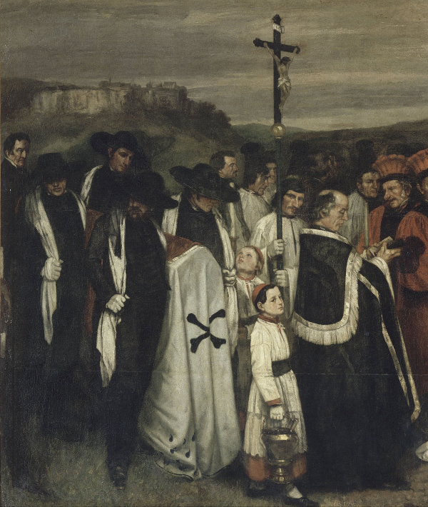 L Enterrement D Ornans De Courbet