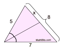 In this geometry worksheet, 10th graders solve problems that are based on the theorems associated with perpendicular and angle bisectors of a triangle. Angle Bisector Theorem Practice Mathbitsnotebook Geo Ccss Math