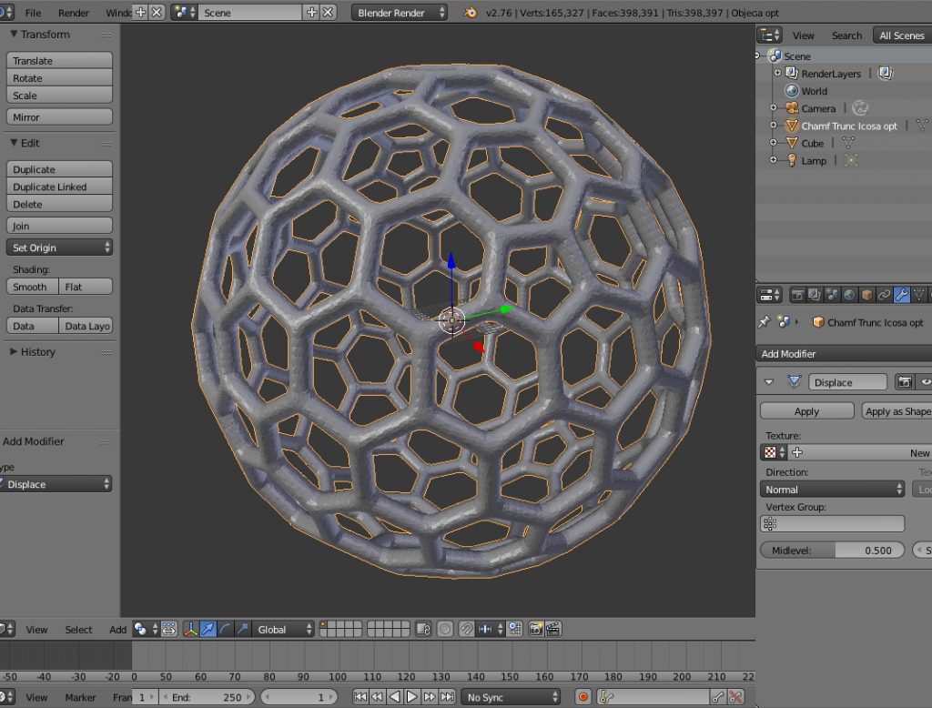 Thickening 3d Models With Blender Mathgrrl