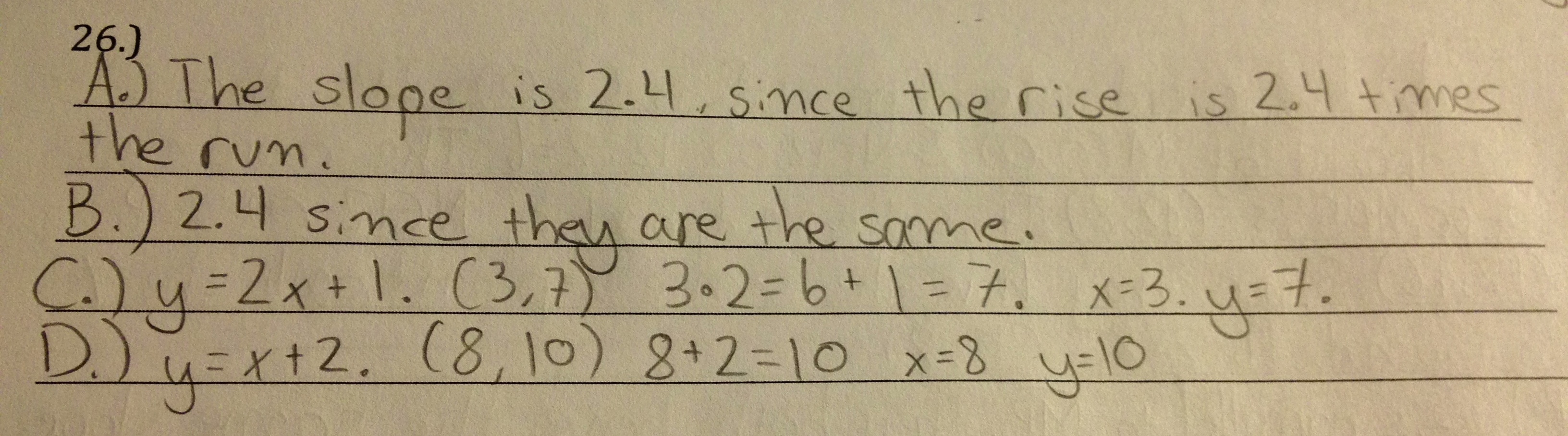 Slope Math Mistakes