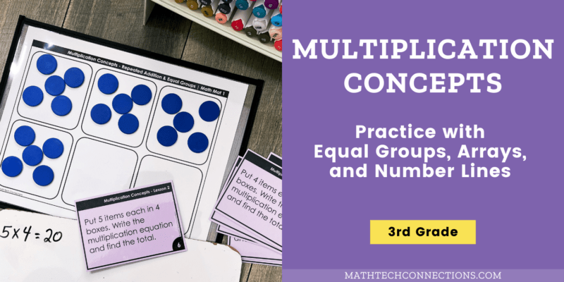 My daily lesson plans include everything you need to do to complete an entire year of third grade homeschooling including daily assignments for 34 full . Multiplication Concepts Hands On Math Activities Digital Ready Math Tech Connections