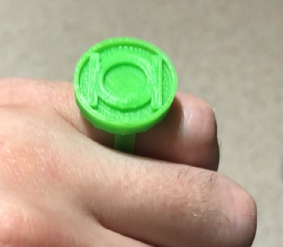 I print them in pla with supports . What If You Want To Be The Green Lantern Matthew Ruth S Projects