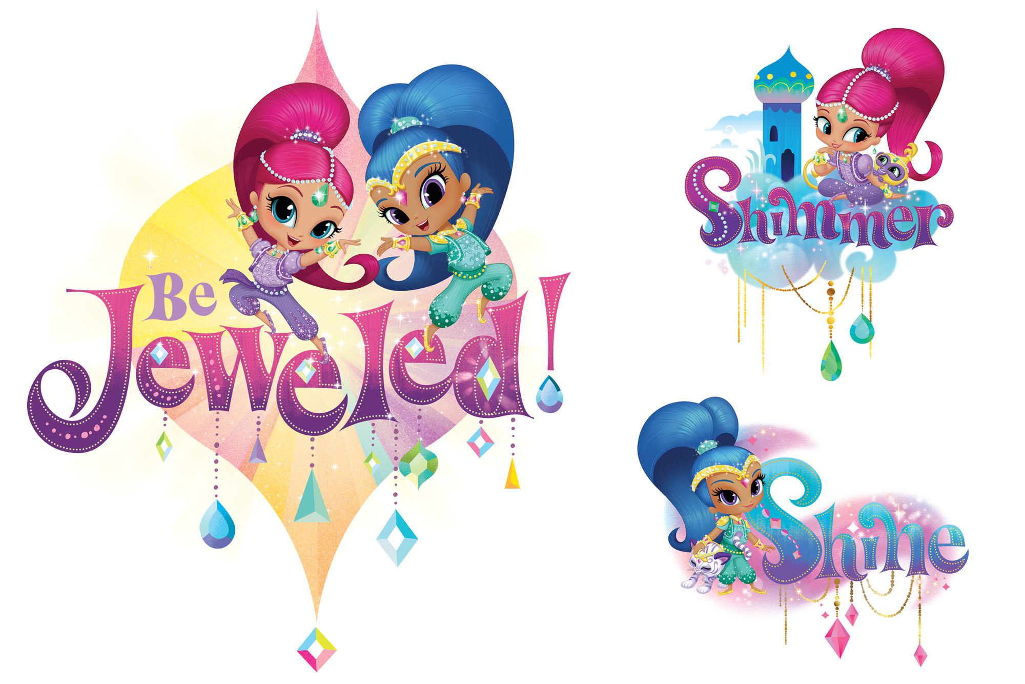 Labels & stickers, mugs design, paper goods, party favors, planners, . Mattson Creative Shimmer Shine