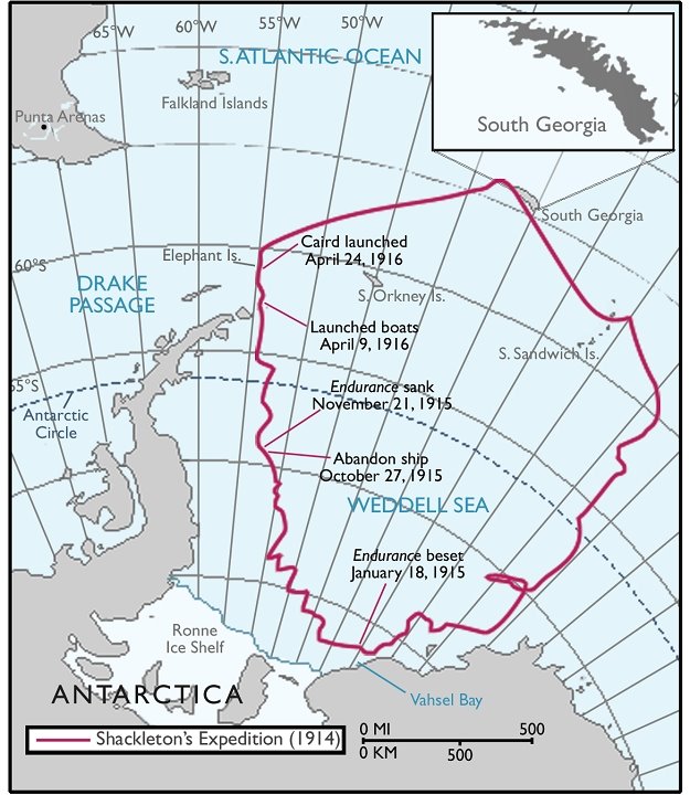 Present some basic information about&nbsp;. Shackleton S Steady On