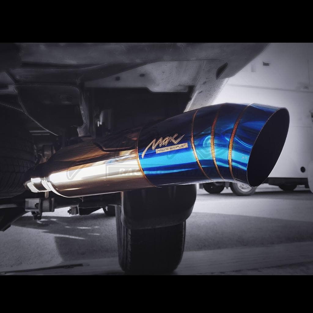 Titanium Blue Muffler Tip Rb22 Ekzos Perlumbaan Maksimum