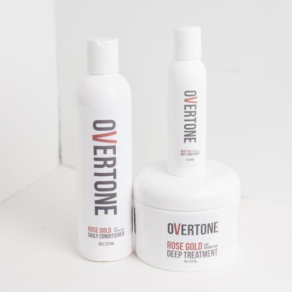 Looking for that perfect pastel pink hair color? See my results with oVertone Rose Gold and try it for yourself to get the muted pink shade of hair you've been dreaming of!