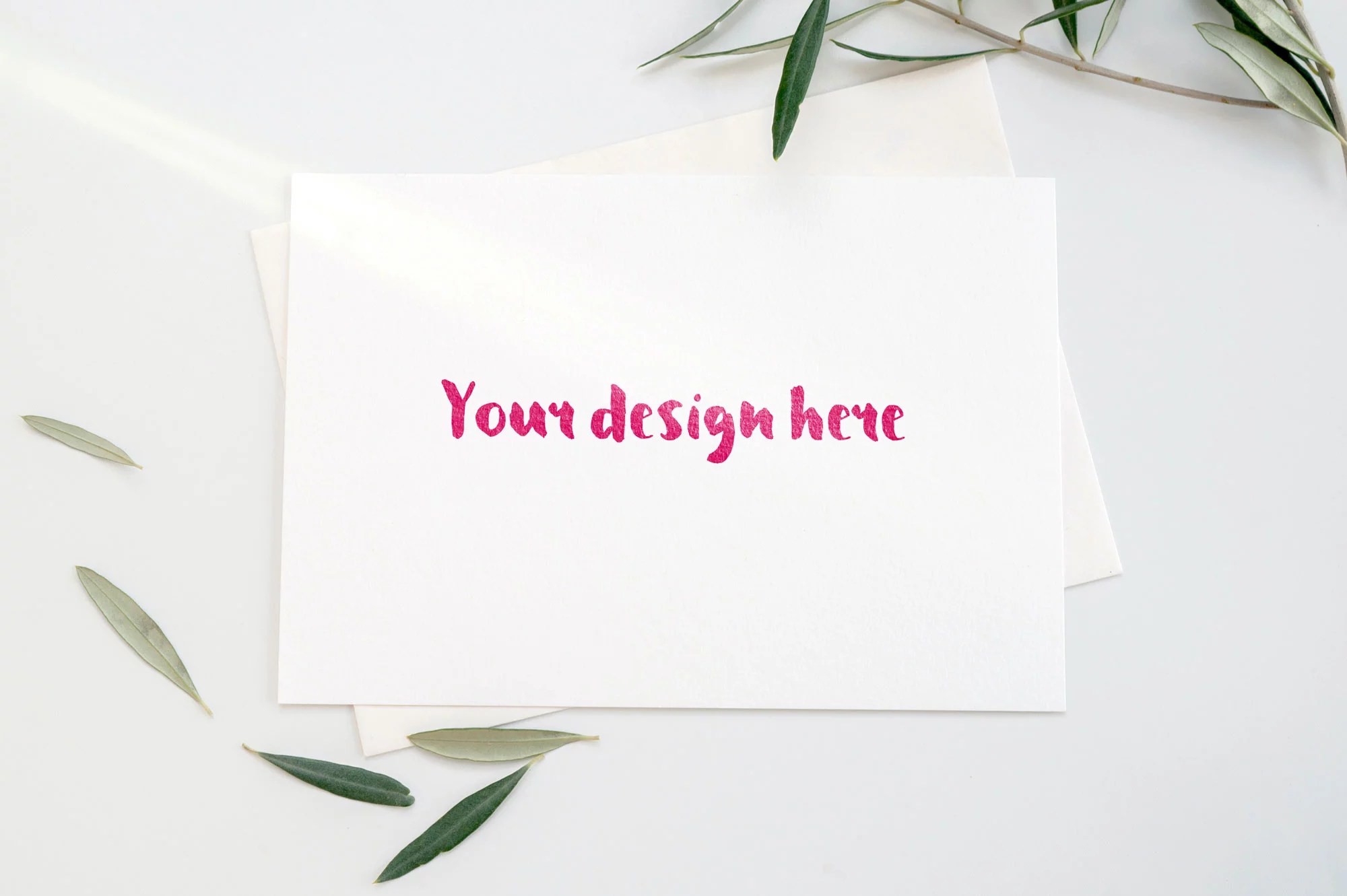 You peruse the options on the website, choose a card and enter the recipient’s email address or facebook. Greeting Card Mockup Free Mockup Download