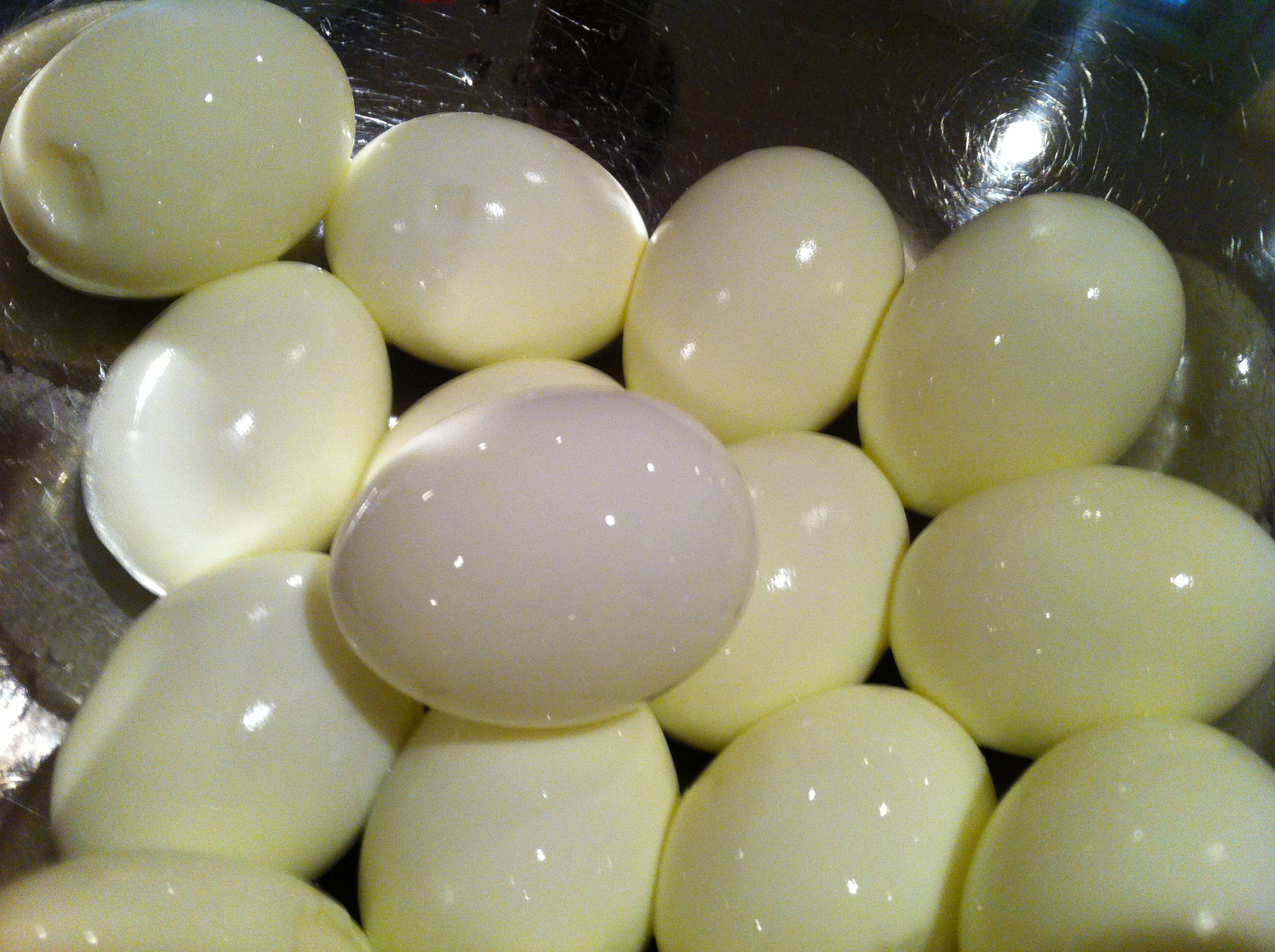hard boiled eggs