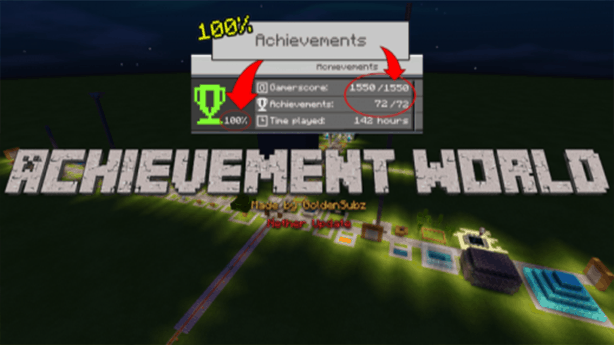 Achievement World Survival Minecraft Pe Maps Mcpe Addons Minecraft Pe Addons Mods Resources Pack Maps Skins Textures