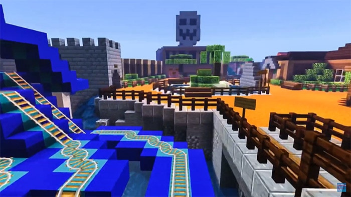 Amusement park maps for minecraft pe - massbopqe