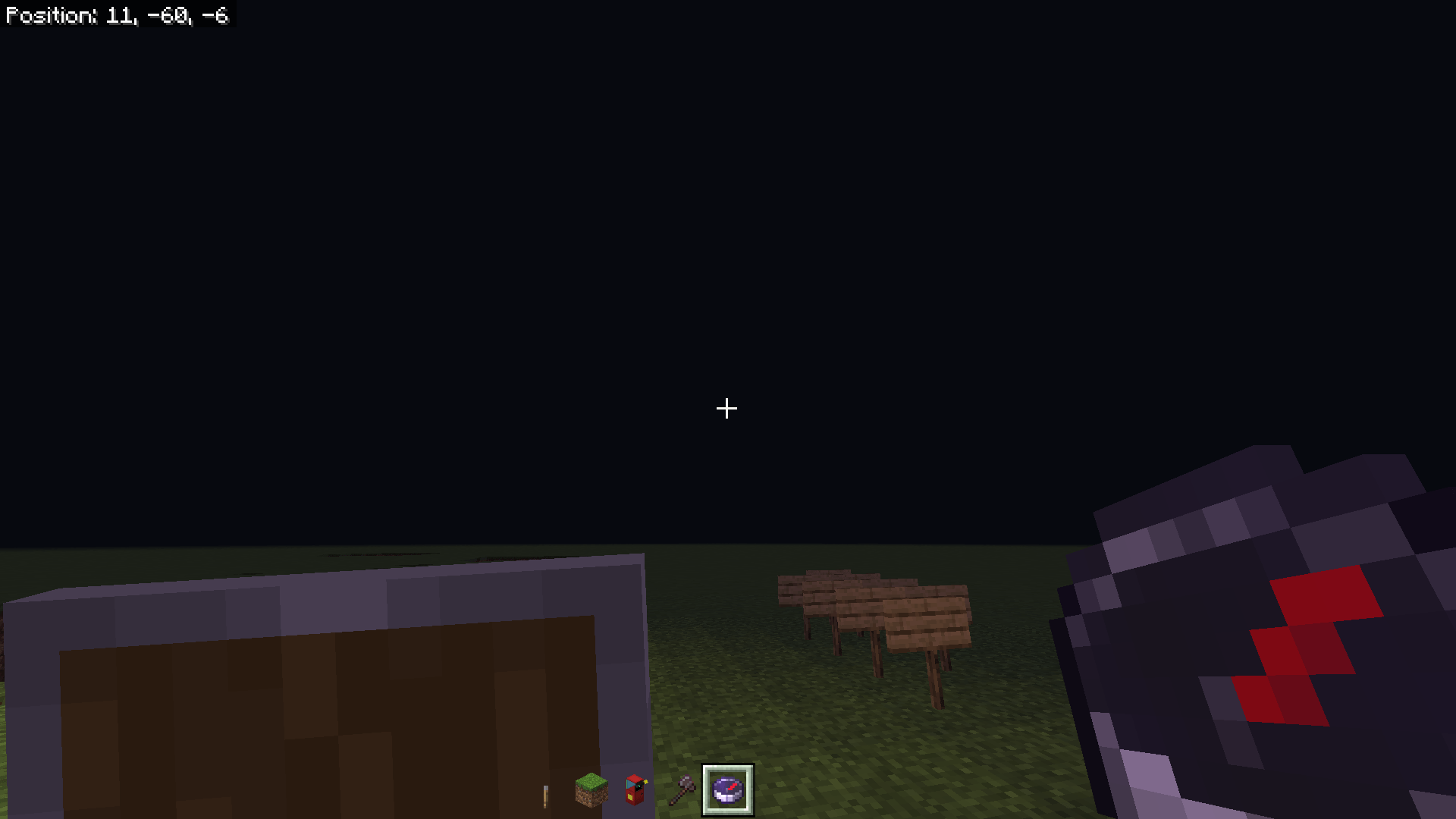 No Hotbar Outline for MCPE