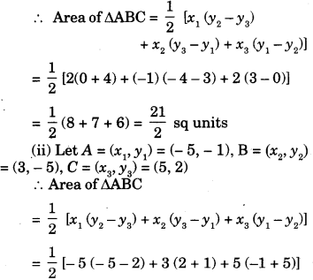 Coordinate Geometry Class 10 Extra Questions Maths Chapter 7 with Solutions Answers 30