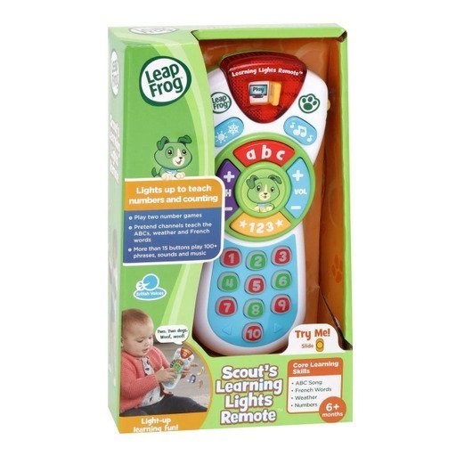 Scout's Learning Lights Remote - MC Stationery Malta
