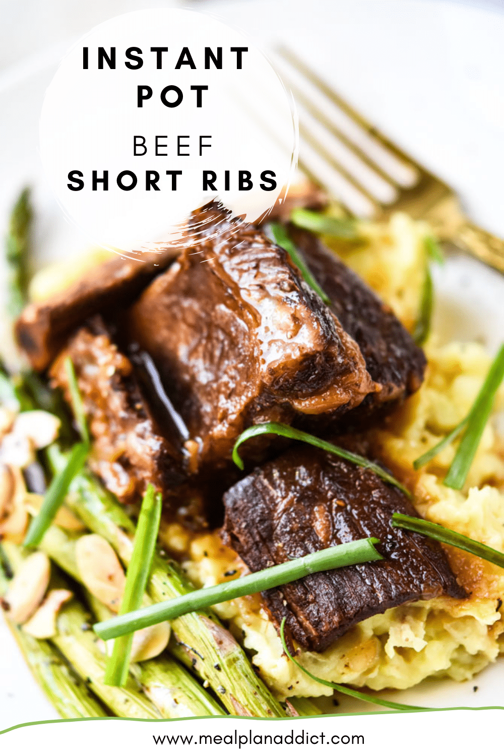 Easy Instant Pot Beef Short Ribs Meal Plan Addict