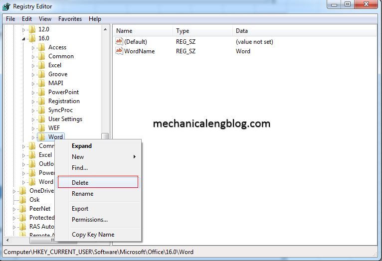 How to restore default settings in Word, excel - Mechanicalengblog
