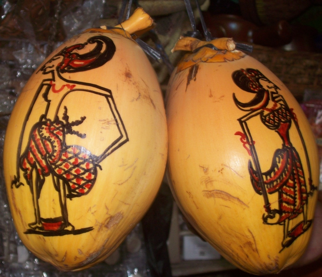 Paraga Wayang Kang Digambar Ing Cengkir Gading Nalika Tingkeban Yaiku