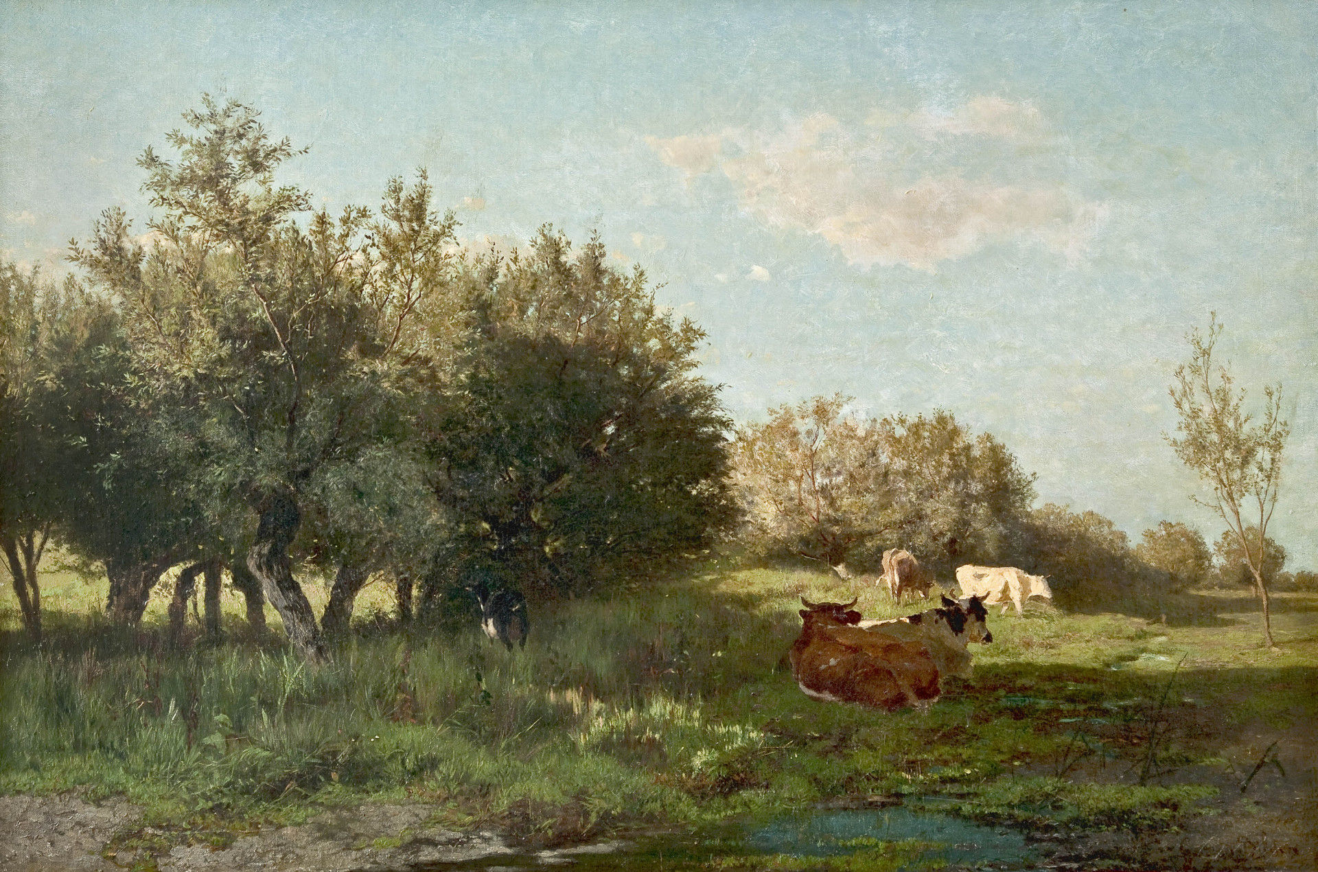 The Uiterwaarden At Oosterbeek Flood Plains Gallerease