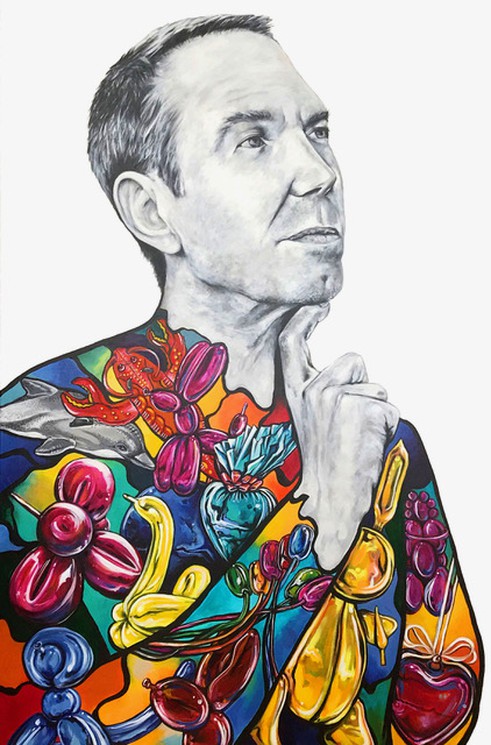 Jeff Koons By Anthony Hernandez 2019 Painting Artsper 1032753