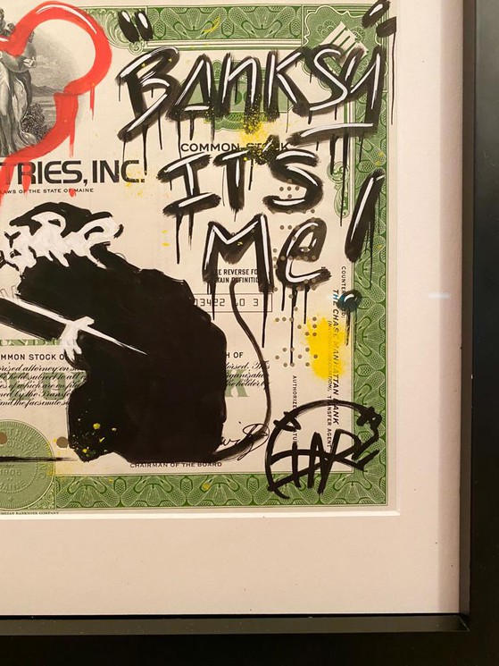 Banksy It S Me By Daru 2021 Painting Artsper 1085121