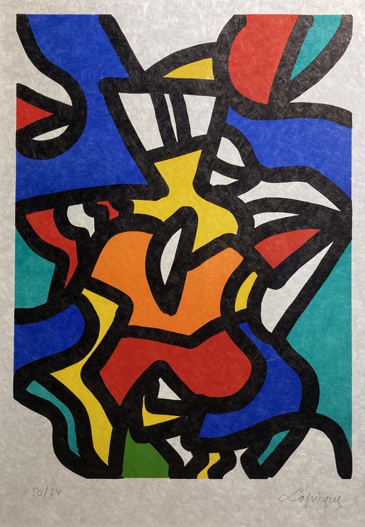 Composition I Par Charles Lapicque 1962 Edition Artsper 1105089