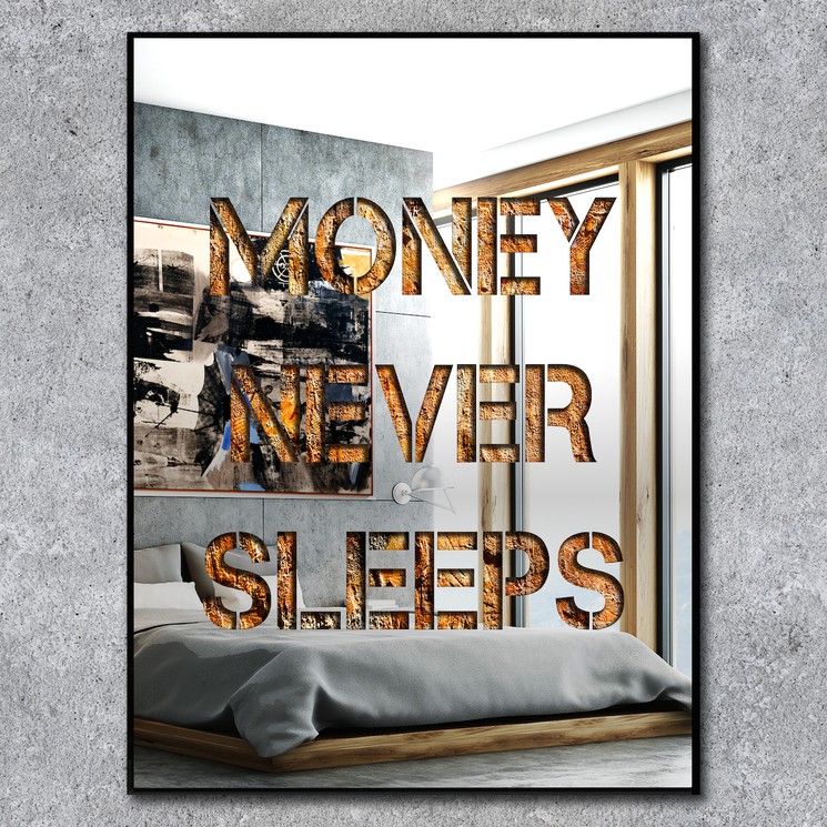 Money Never Sleeps Silver By Devin Miles 2021 Sculpture Artsper 1206456