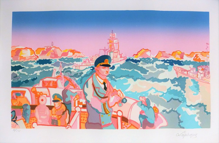 Manoeuvre En Rade De Brest Par Charles Lapicque 1980 Edition Artsper 314983