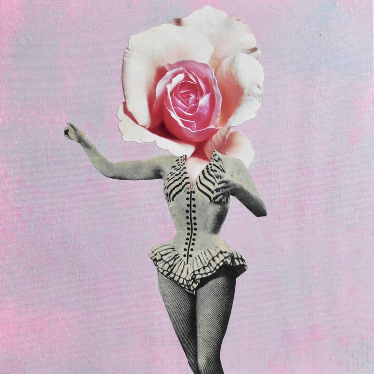 Pink Rose Von Marian Williams 2018 Gemalde Artsper 632703