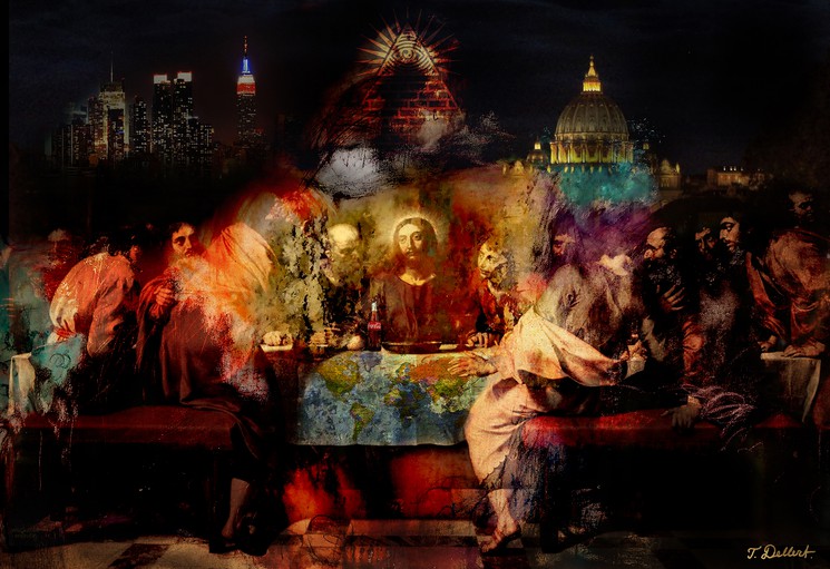 Give Us Today Our Daily Coca Cola After The Painting The Last Supper By Leonardo Da Vinci By Thomas Dellert 2020 Print Artsper 780783