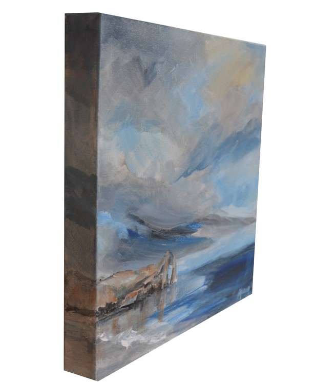 Les Falaises De Normandie Par Liliane Paumier 2020 Peinture Artsper 863445