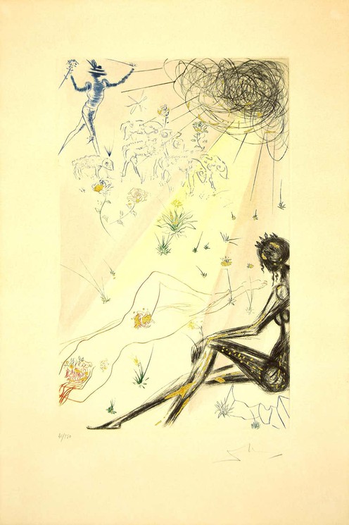 The Shepherd By Salvador Dali 1971 Print Artsper 953553