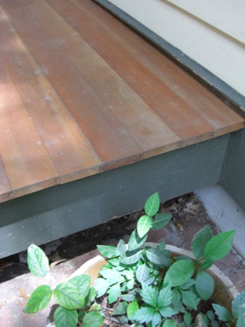 Due to the huge size of the trees themselves, . Porch Decking | Ask the Builder