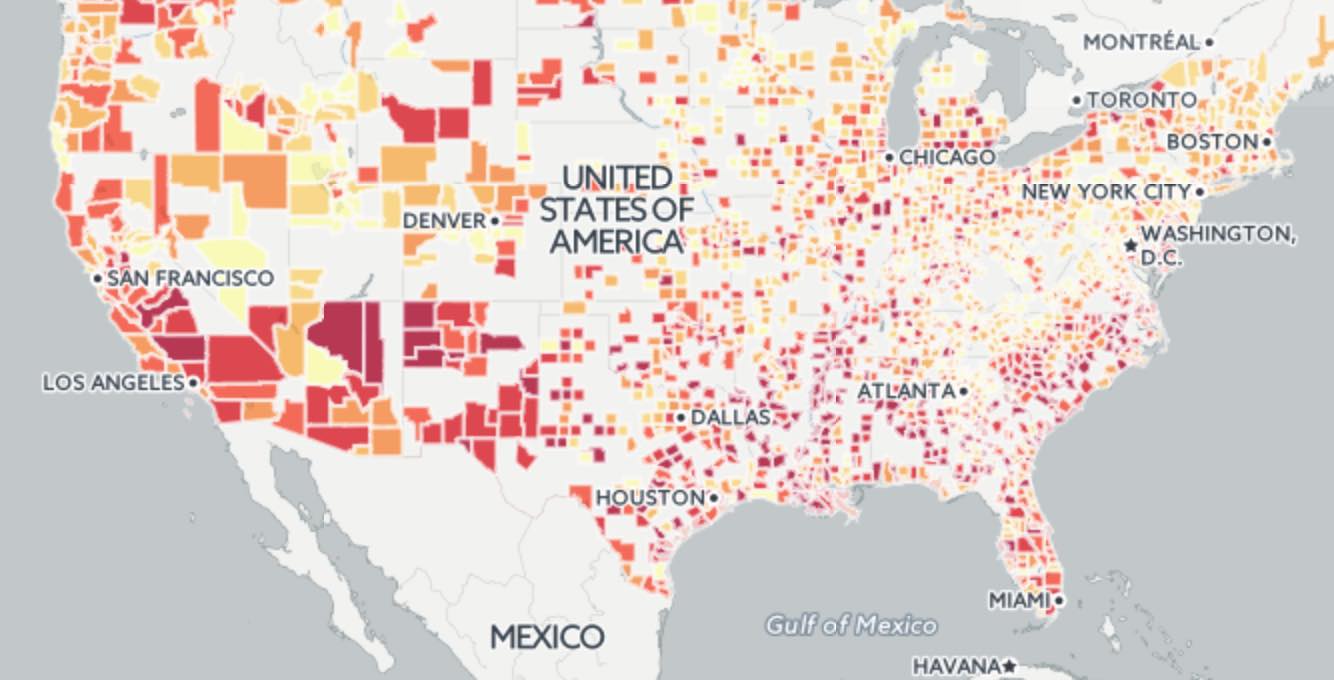 I just can't believe the price of empire! Map depicts per-city STD rates nationwide / Boing Boing