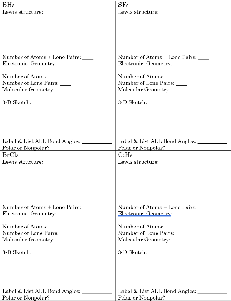 BH: Lewis structure: SF6 Lewis structure: Number of | Chegg.com