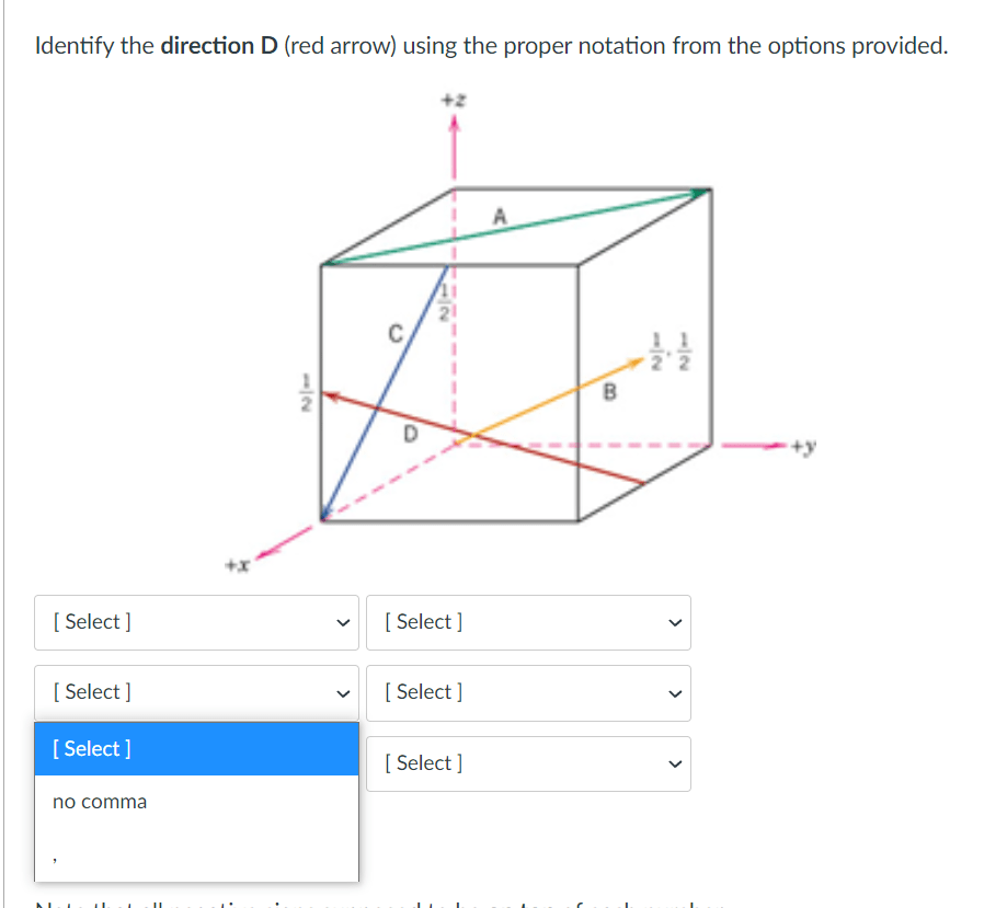Discover 1 red arrow design design on dribbble. Solved Identify The Direction D Red Arrow Using The Proper Chegg Com