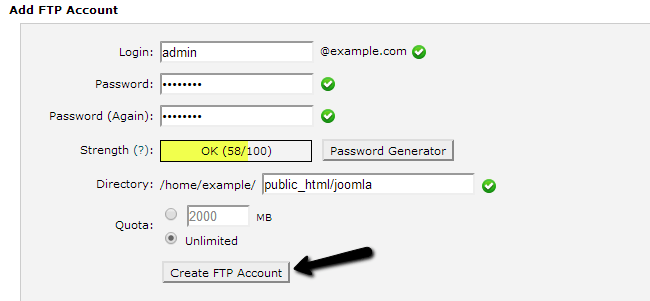 Another possible cause is that the connection is being blocked by a firewall. How to Configure Joomla FTP - Joomla Tutorial - FastComet