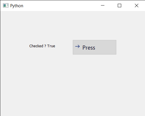 PyQt5 QCommandLinkBut??ton – 检查检查状态 | 码农参考