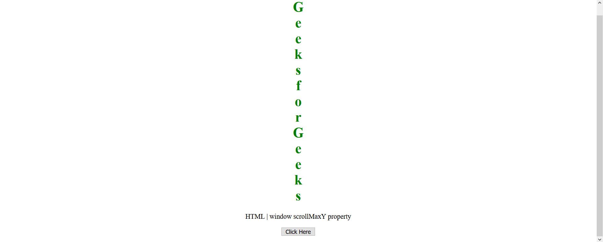 Html dom scrollmaxy 