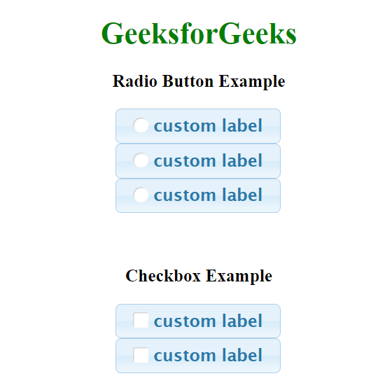 jQuery UI Checkboxradio 标签选项 码农参考