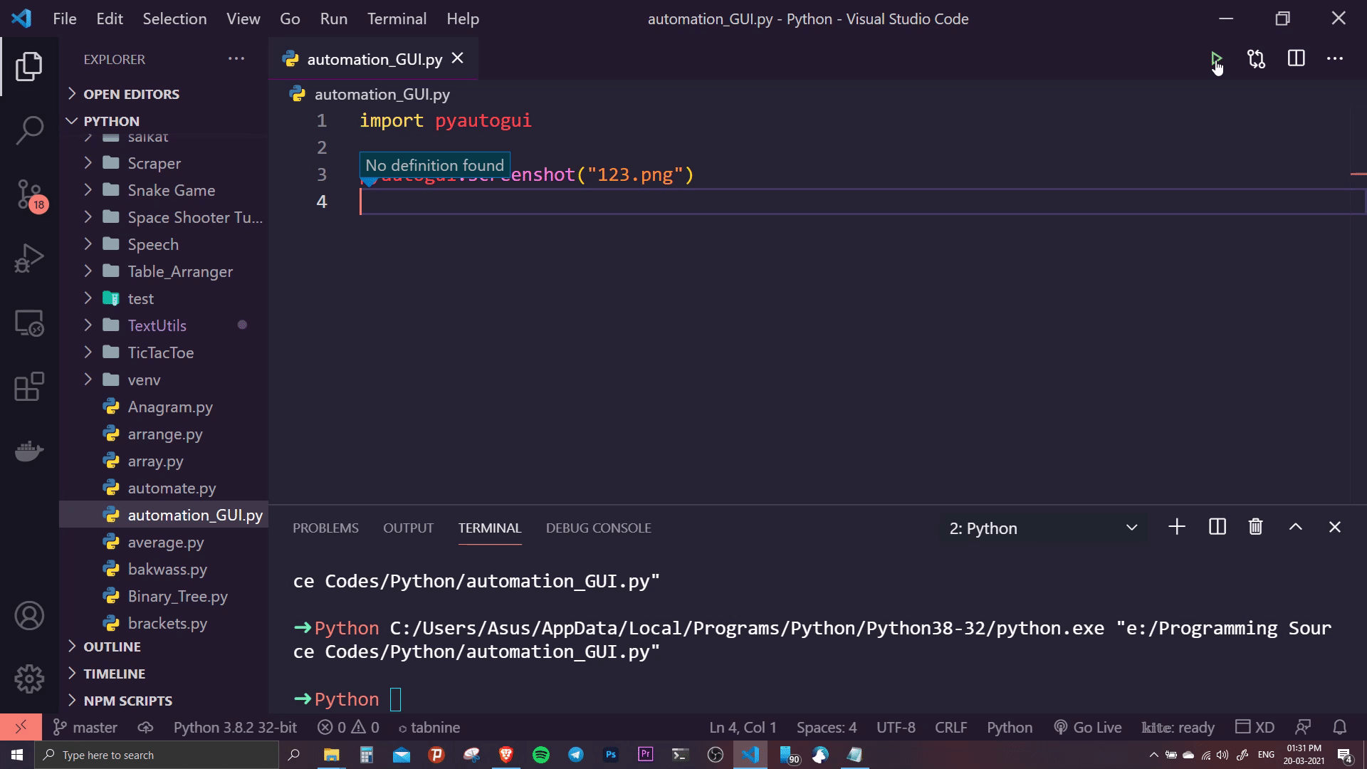 使用 Python 的 GUI 自动化 | 码农参考