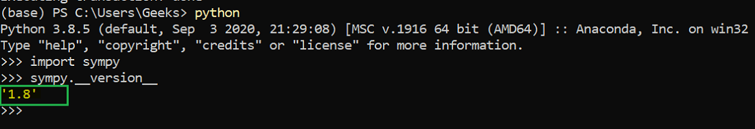 如何在 Windows 中安装 Python sympy？ | 码农参考