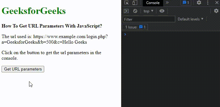如何使用 JavaScript 获取 URL 参数？ | 码农参考