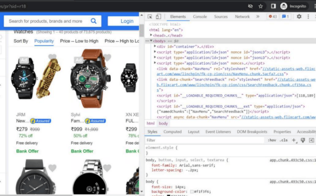 使用 Python 抓取 Flipkart 数据 | 码农参考