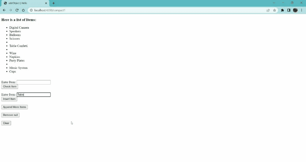 Ember.js Ember.NativeArray addObject() 方法 码农参考