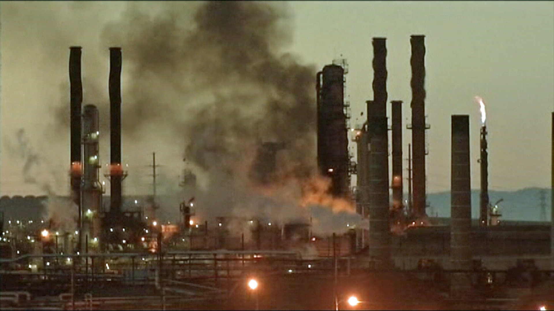 Chevron Refinery Fire Erupts Near Los Angeles