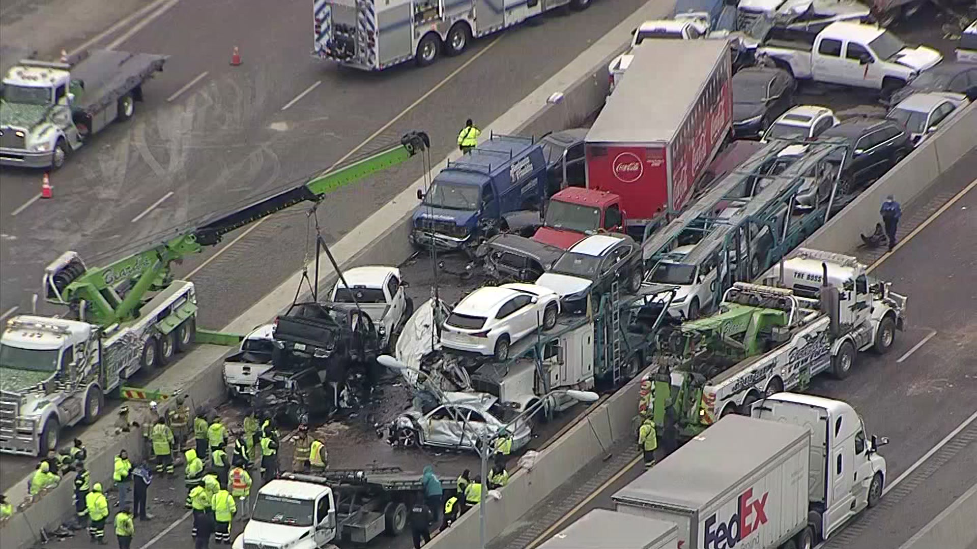 Records Show Advance Warning of Ice Before Fatal Pileup in Fort Worth