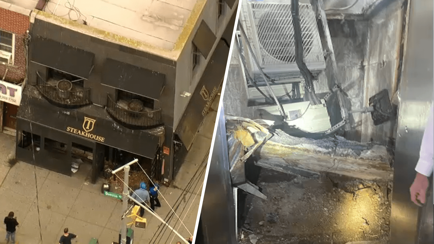 Employee dies in partial roof collapse at Brooklyn steakhouse that was underneath development