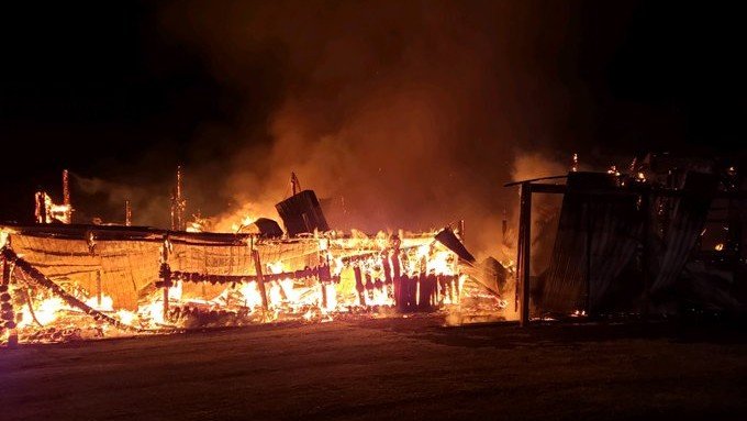 Barn Burns to Ground in Montgomery County - Vimarsana News