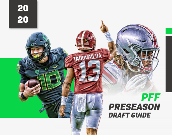 The quarterback is the star of the team. Pff Big Board Mike Renner S Preseason Top 50 Big Board For The 2020 Nfl Draft Nfl Draft Pff