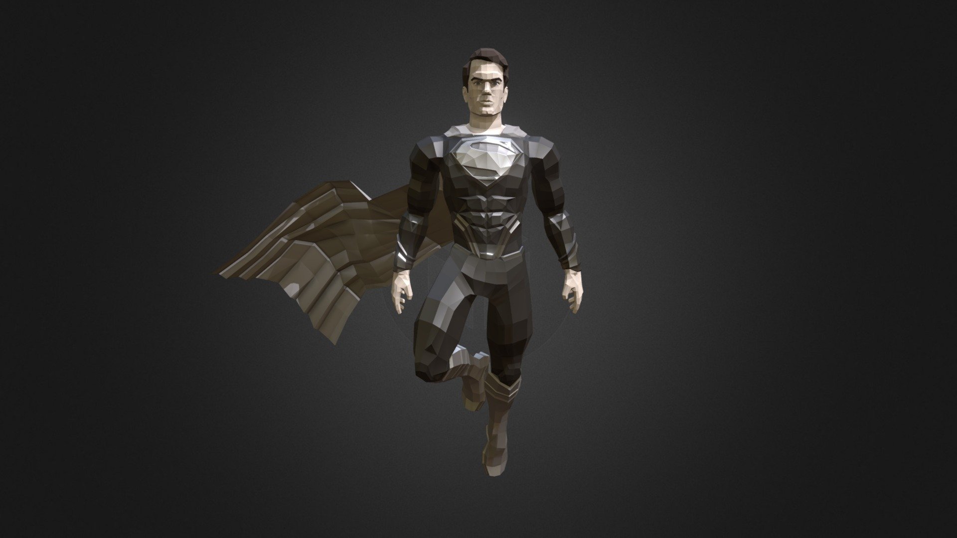 Black Suit Superman Henry Cavill Download Free 3d Model By Davida3d Davida3d 6c7d302